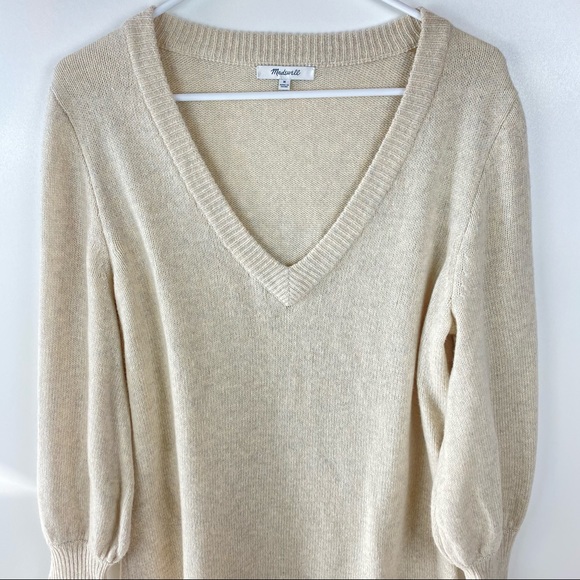 MADEWELL Balloon Sleeve Sweater Dress - Picture 5 of 8